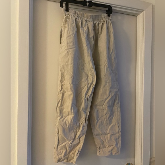 Whitney Lang cotton lightweight pants vintage 80s/90s - Picture 4 of 4